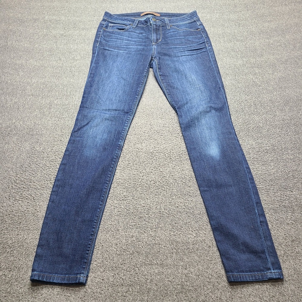 Joe's Jeans Skinny Ankle Womens 26 Blue Excellent Stretch Dark Wash Denim